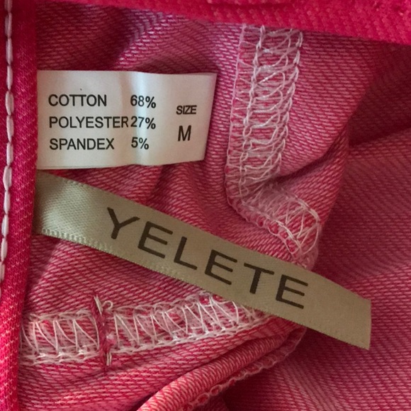 FUCHSIA COLORED JEGGINGS COLOR MAY VARY PRICE FIRM - Picture 8 of 8